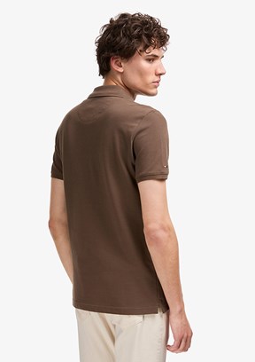 US POLO ASSN Erkek Kahverengi Slim T-Shirt