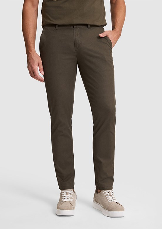 US POLO ASSN - Erkek Yeşil Chino Pantolon