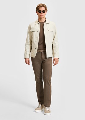 US POLO ASSN - Erkek Bej Chino Pantolon