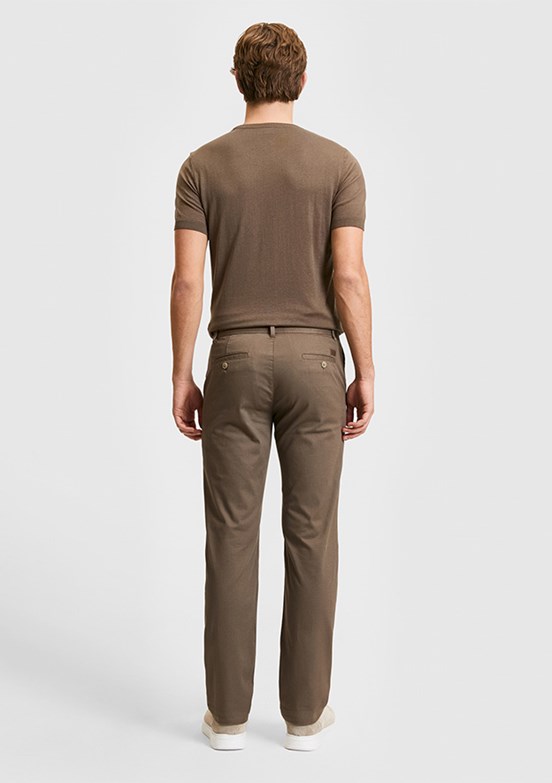 US POLO ASSN - Erkek Bej Chino Pantolon