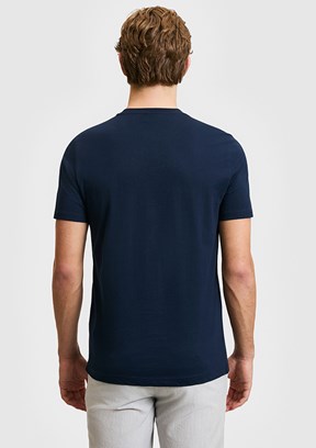 US POLO ASSN - Erkek Lacivert Basic T-Shirt