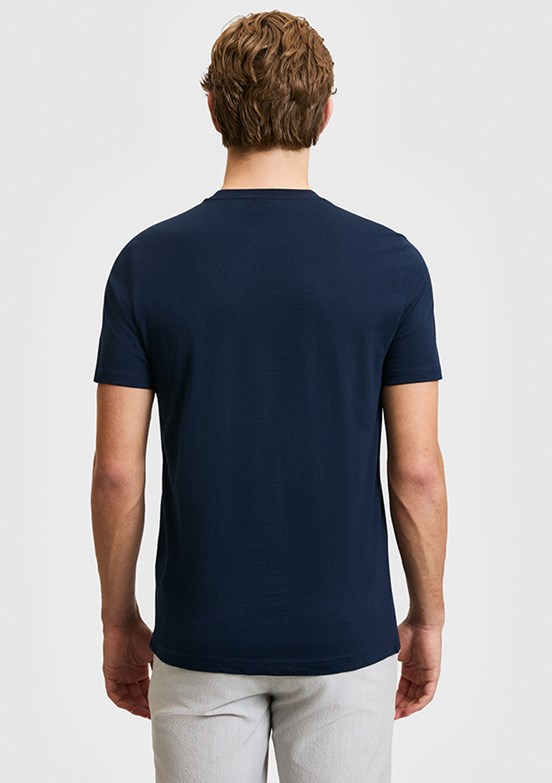 US POLO ASSN - Erkek Lacivert Basic T-Shirt