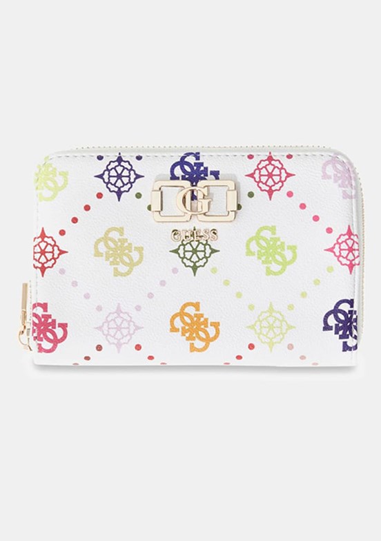 GUESS Emelie - SWGM9928140 Kadın Çok Renkli Suni Deri Cüzdan