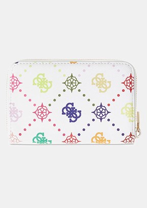 GUESS Emelie - SWGM9928140 Kadın Çok Renkli Suni Deri Cüzdan
