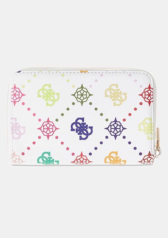 GUESS Emelie - SWGM9928140 Kadın Çok Renkli Suni Deri Cüzdan