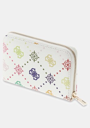 GUESS Emelie - SWGM9928140 Kadın Çok Renkli Suni Deri Cüzdan