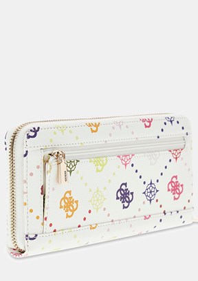 GUESS Emelie - SWGM9928146 Kadın Çok Renkli Suni Deri Cüzdan