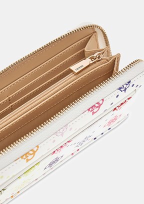 GUESS Emelie - SWGM9928146 Kadın Çok Renkli Suni Deri Cüzdan