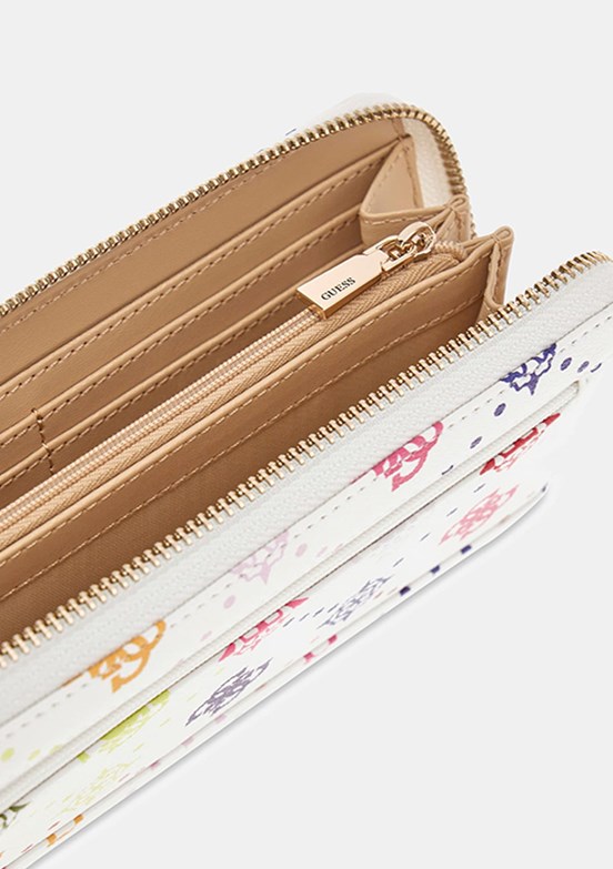 GUESS Emelie - SWGM9928146 Kadın Çok Renkli Suni Deri Cüzdan