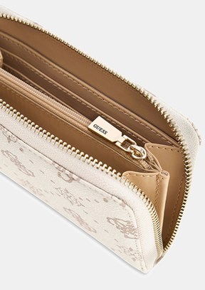 GUESS Emelie - SWGP9928140 Kadın Bej Suni Deri Cüzdan