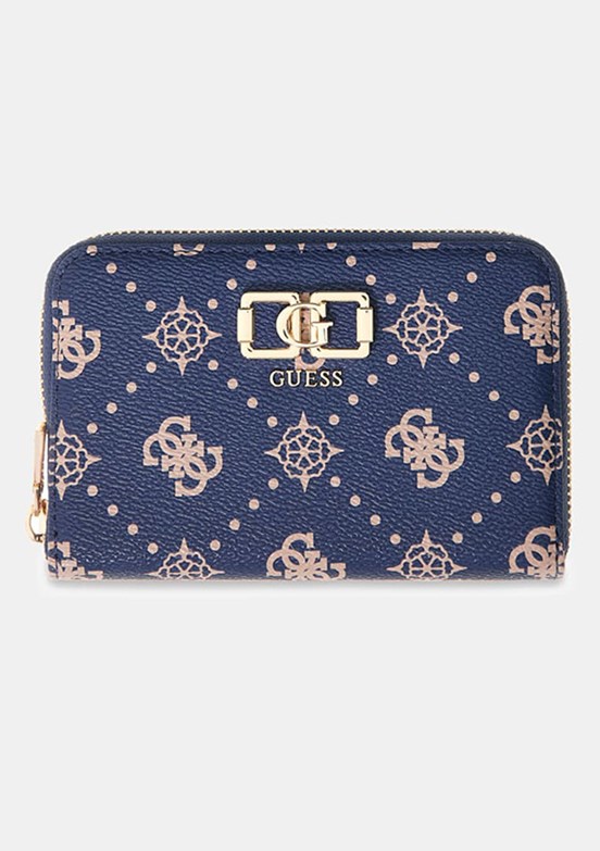 GUESS Emelie - SWGP9928140 Kadın Mavi Suni Deri Cüzdan