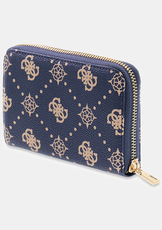 GUESS Emelie - SWGP9928140 Kadın Mavi Suni Deri Cüzdan