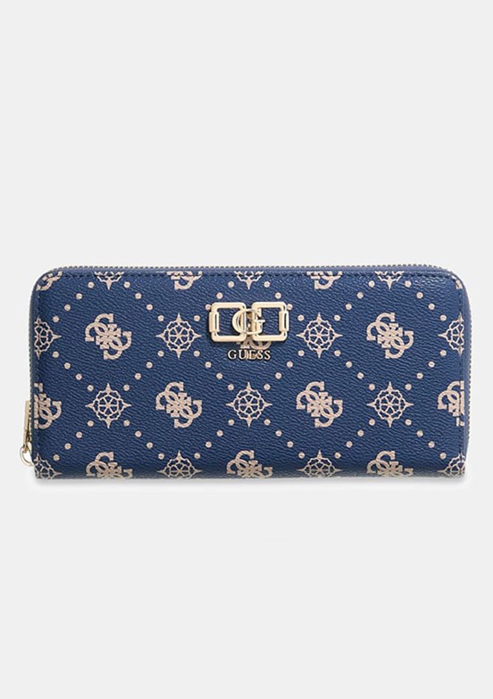 GUESS Emelie - SWGP9928146 Kadın Mavi Suni Deri Cüzdan
