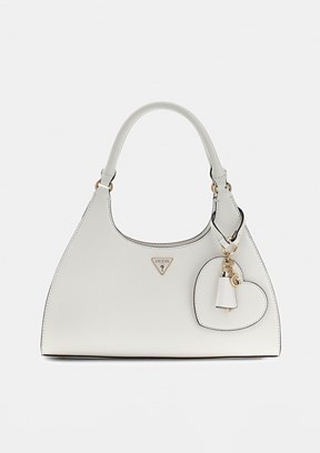 GUESS Isobel Sml Girlfriend - HWBG9932060 Kadın Beyaz Kol Çantası