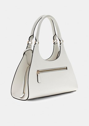 GUESS Isobel Sml Girlfriend - HWBG9932060 Kadın Beyaz Kol Çantası