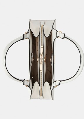 GUESS Isobel Sml Girlfriend - HWBG9932060 Kadın Beyaz Kol Çantası