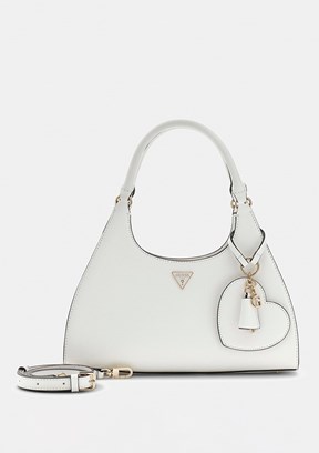 GUESS Isobel Sml Girlfriend - HWBG9932060 Kadın Beyaz Kol Çantası