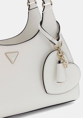 GUESS Isobel Sml Girlfriend - HWBG9932060 Kadın Beyaz Kol Çantası
