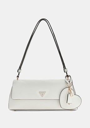 GUESS isobel Convertible X - HWBG9932210 Kadın Beyaz Omuz Çantası