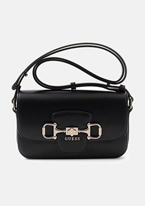 GUESS Janie Convertible Xb - HWVG9910210 Kadın Siyah Çapraz Çanta