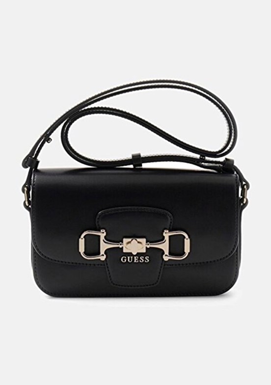 GUESS Janie Convertible Xb - HWVG9910210 Kadın Siyah Çapraz Çanta