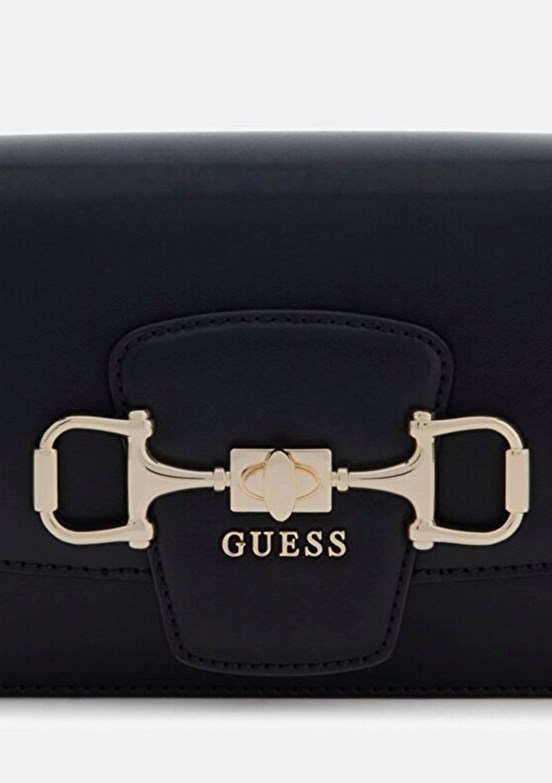 GUESS Janie Convertible Xb - HWVG9910210 Kadın Siyah Çapraz Çanta