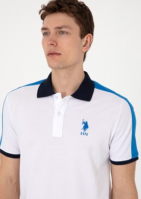 US POLO ASSN Erkek Beyaz Regular T-Shirt