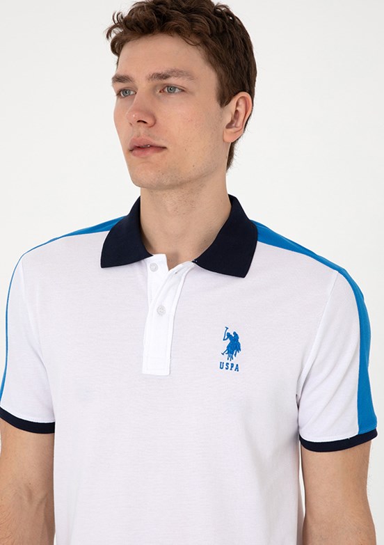 US POLO ASSN Erkek Beyaz Regular T-Shirt