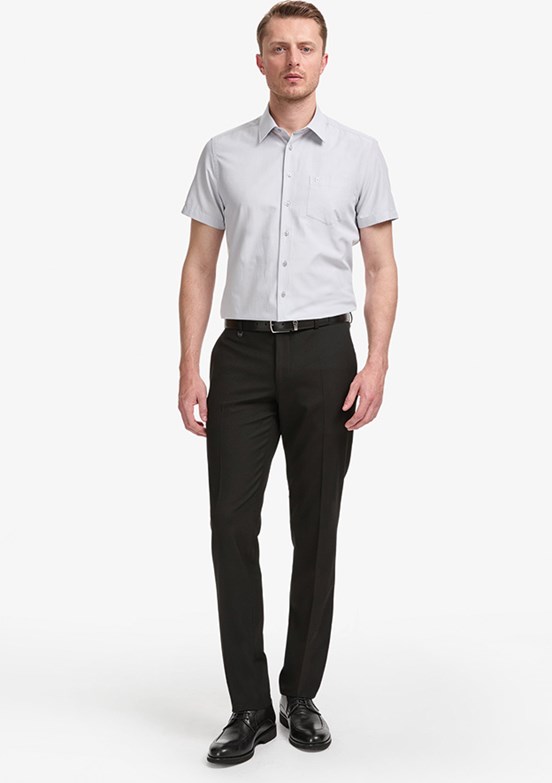 PİERRE CARDİN - Erkek Siyah Slim Pantolon