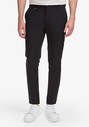 PIERRE CARDIN - Erkek Siyah Regular Pantolon