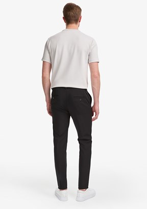 PIERRE CARDIN - Erkek Siyah Regular Pantolon