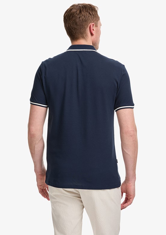 PİERRE CARDİN - Erkek Lacivert Slim T-Shirt