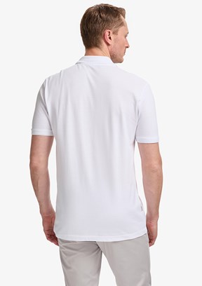 PİERRE CARDİN - Erkek Beyaz Basic T-Shirt