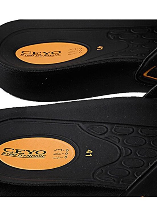 CEYO - 9100-8 Erkek Siyah Günlük Terlik