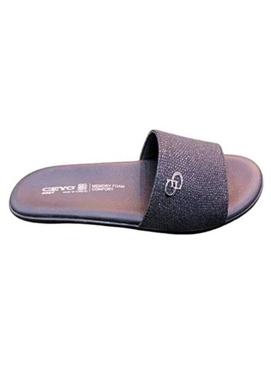 CEYO - 9827-31 Kadın Siyah Casual Ayakkabı