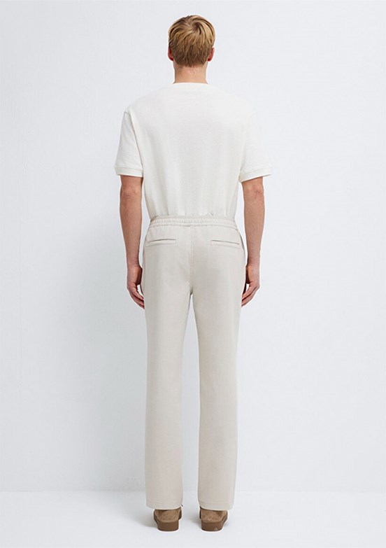 MAVİ - M0010547-70144 Erkek Bej Normal Bel Pantolon