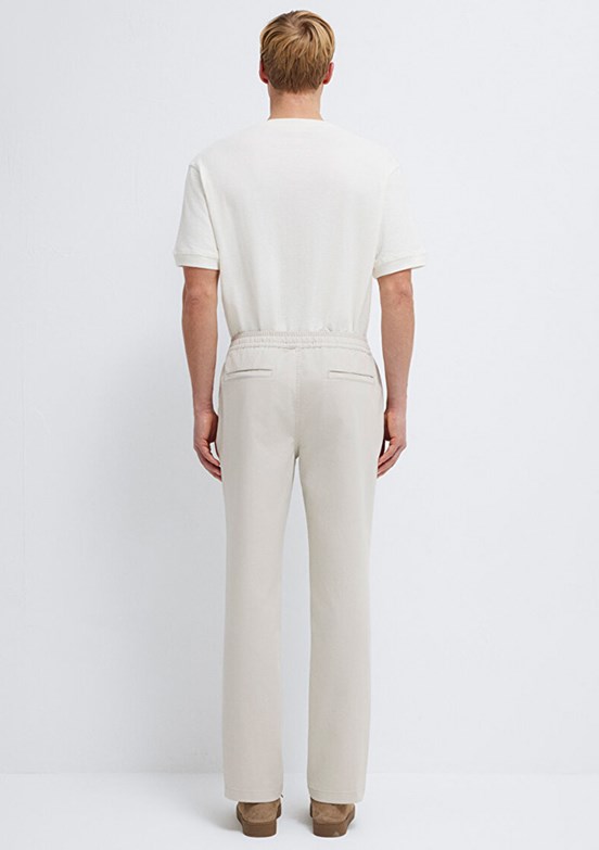 MAVİ - M0010547-70144 Erkek Bej Normal Bel Pantolon