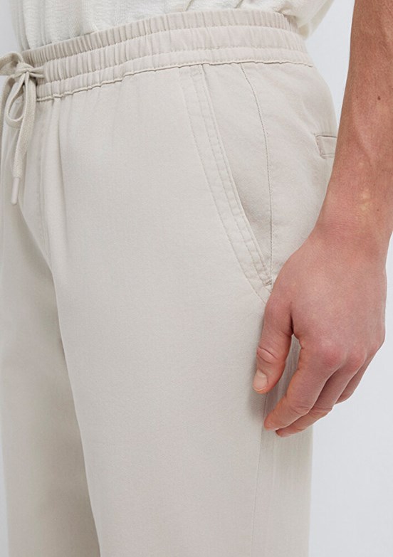 MAVİ - M0010547-70144 Erkek Bej Normal Bel Pantolon