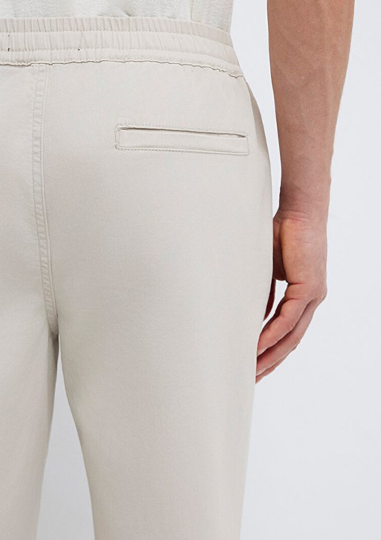 MAVİ - M0010547-70144 Erkek Bej Normal Bel Pantolon