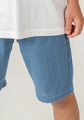US POLO ASSN - US2440-G Erkek Çocuk Beyaz Şortlu İkili Takım