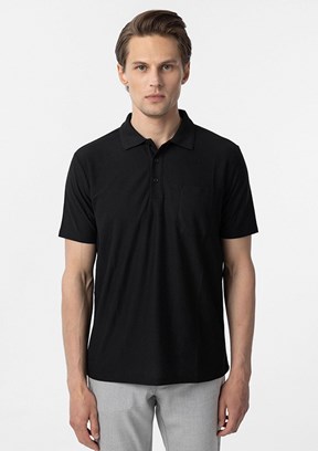 SÜVARİ - STS1014000001 Erkek Siyah O Yaka T-Shirt