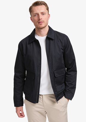 PİERRE CARDİN - Erkek Lacivert Basic Mont