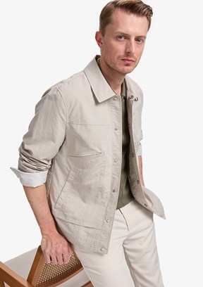 PİERRE CARDİN - Erkek Gri Basic Mont