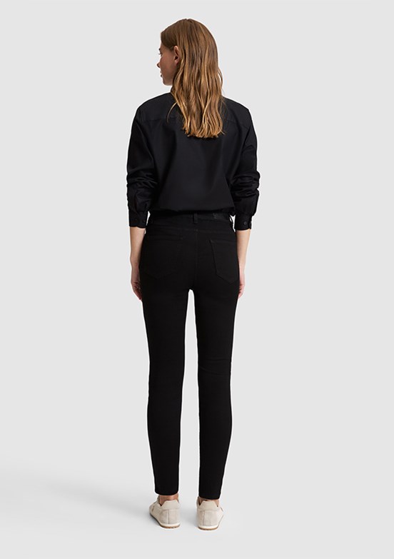 US POLO ASSN - Kadın Siyah Slim Jean Pantolon