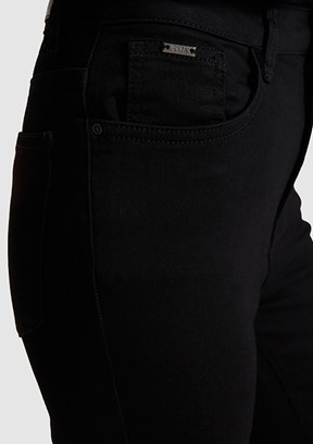 US POLO ASSN - Kadın Siyah Slim Jean Pantolon