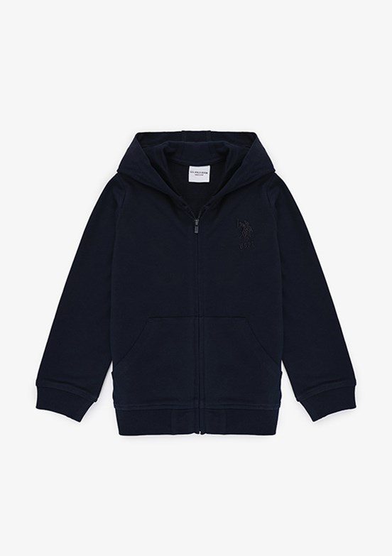 US POLO ASSN - Erkek Çocuk Lacivert Basic Sweatshirt