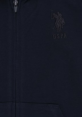 US POLO ASSN - Erkek Çocuk Lacivert Basic Sweatshirt