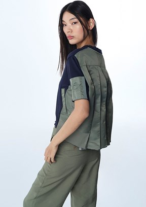 TWİST - TS1260050029 Kadın Lacivert Basic Kazak