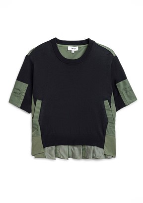 TWİST - TS1260050029 Kadın Lacivert Basic Kazak