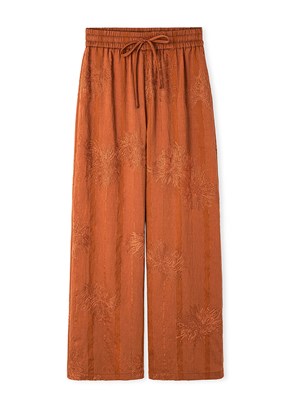 İPEKYOL - IS1260003153 Kadın Kahverengi Beli Lastikli Pantolon
